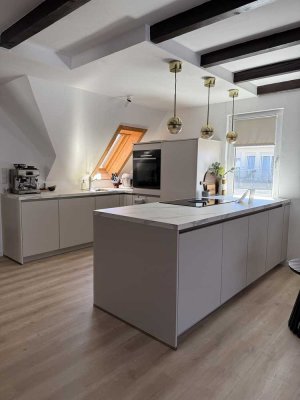 Möblierte 1,5-Zimmer-Maisonettewohnung – frisch saniert & bezugsfertig in 73765 Neuhausen