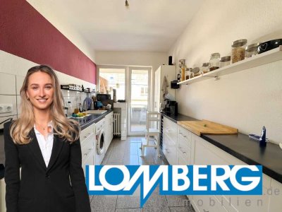 DÜSSELDORF-PEMPELFORT: TOP GESCHNITTENE, HELLE 3-ZIMMERWOHNUNG IN TOLLER LAGE DÜSSELDORFS!
