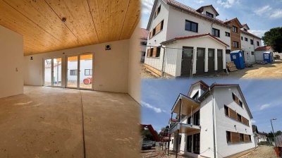 - ERSTBEZUG - HOCHWERTIGE 3-ZIMMER-NEUBAUWOHNUNG  MIT GARTEN IN VILSHEIM