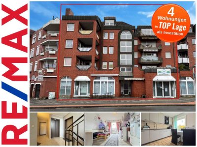 Investoren aufgepasst - Vier attraktive Wohnungen im ansprechendem Wohn-Geschäftshaus in Emsdetten!