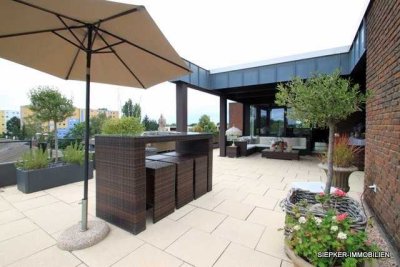 Wunderschöne Penthouse-Wohnung mit großer Dachterrasse in Braunschweig