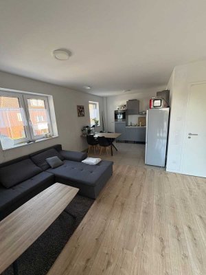 Neubau-KfW-40 – Hochwertige 2-Zimmer-Wohnung mit Stellplatz in zentraler Lage von Versmold