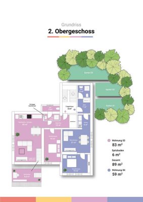 Frisch sanierte 3-Zimmer-Maisonettewohnung mit Stellplatz, Garten und Einbauküche