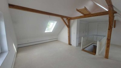 helles Dachgeschossloft im Zentrum von Rödinghausen