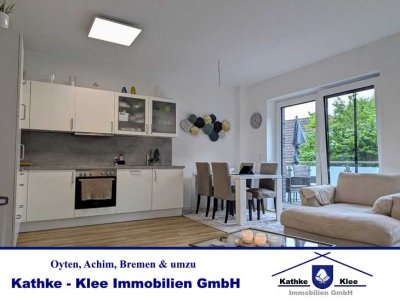 Hochwertig gebaute 3-Zimmer-Obergeschosswohnung mit sehr guter Infrastruktur in Achim (Uesen)