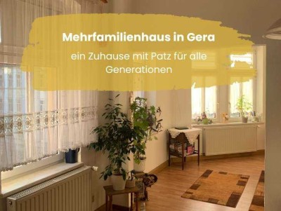 Zuhause in Gera – Charmantes Mehrfamilienhaus