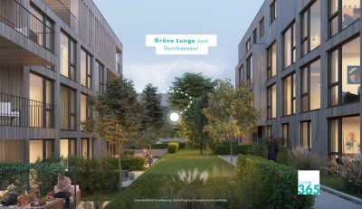 Pfiffige 3,5 Zimmer-Neubau-Wohnung I mit Gartenbereich