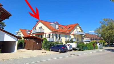 Exzellente 3-Zimmer-Dachgeschosswohnung im begehrten Waldram