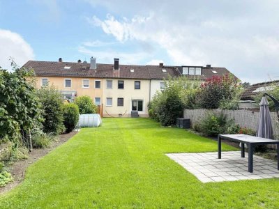 Charmante Maisonette-Eigentumswohnung mit Garten, Garage und Ausbaupotenzial