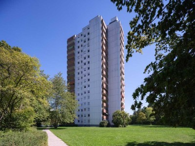 4-Zimmer-Wohnung im Grünen mit Balkon