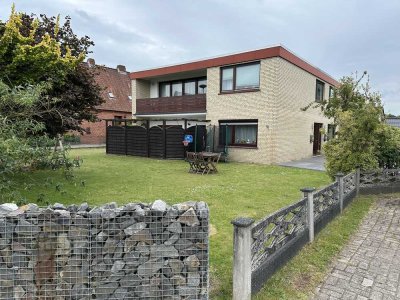 Behinderten gerechte Wohnung Rollstuhl geeignet große Sonnenterasse 30 qm mit Garten und Abschirmung