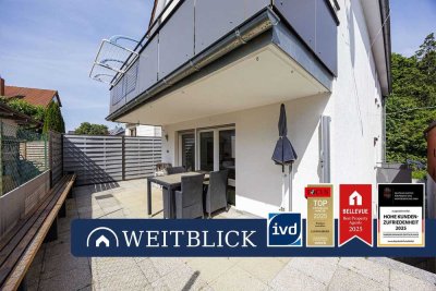 WEITBLICK: Sonniger Terrassentraum!