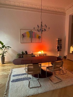 4 Monate Zwischenmiete - Luxuriöser Altbautraum mit Alsterblick