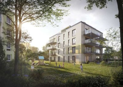 Seenaher Wohntraum mit durchdachtem Grundriss: 4-Raum-Whg. in Neubau, Erstbezug
