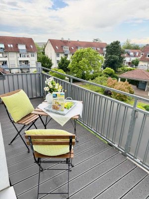Modernisierte 3-Zimmer-Wohnung mit Panoramablick - ruhige Lage in Weil-Haltingen