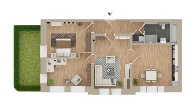 NEUBAU 3-Zimmer-Wohnung in stilvollem denkmalgeschützten ALTBAU
