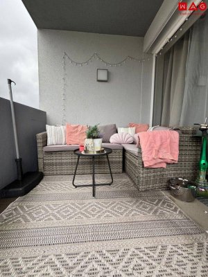 Lassen Sie Ihre Wohnträume Wirklichkeit werden! Moderne geförderte 2-Raum Wohnung mit sonniger Loggia zu leistbaren Konditionen mieten!