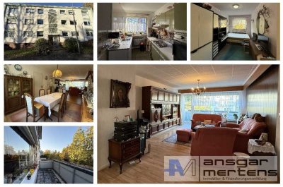 (M)EINE Wohnung vis à vis der Fachhochschule
Toller Grundriss verteilt auf 4 Zimmer, Balkon & Garag