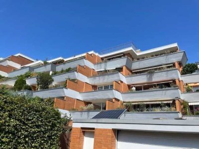RICKLINGEN, 1-Zimmer-Terrassen-Wohnung, beste Lage am Deich