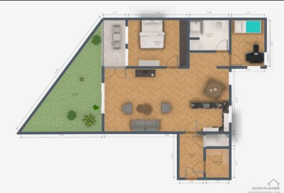 3 Zimmer Gartenwohnung in Itzling