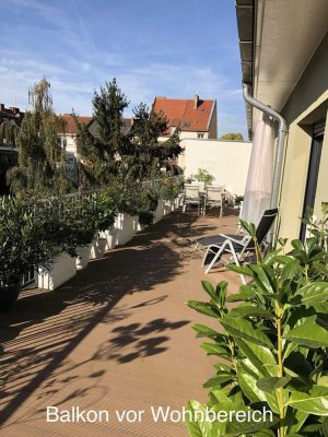 RESERVIERT- Penthouse mit großer Terrasse & TG - hochwertig, zentral & barrierefrei