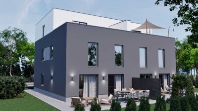 Rein ins Haus: Förderprogramm für Familien möglich, Doppelhaushälfte, FBH, A+, PV