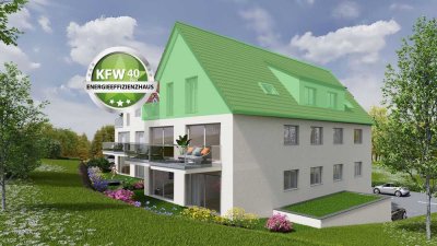 Traumhafte 4,5 Zimmer-Penthousewohnung barierrefrei KfW40 NH