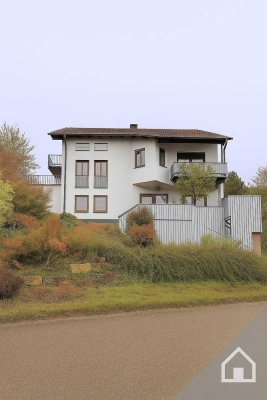 Freistehendes Einfamilienhaus mit Weitblick in ruhiger Lage