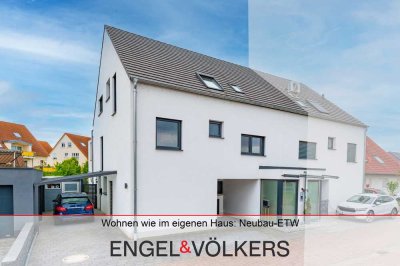 Wohnen wie im eigenen Haus: Neubau-ETW (Bj. 2019) mit exklusiver Ausstattung & großer Südterrasse!