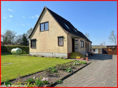 Die Nähe zur Natur genießen - kleines Einfamilienhaus mit großem Garten in ländlicher Feldrandlage