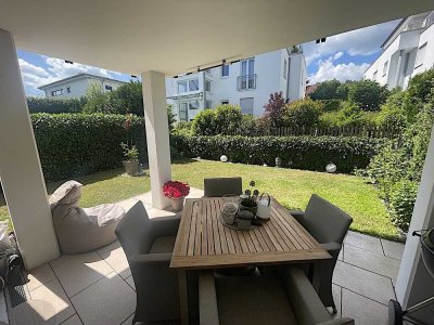 Wunderschöne 3 Zimmer Gartenwohnung in bester Waldrandlage