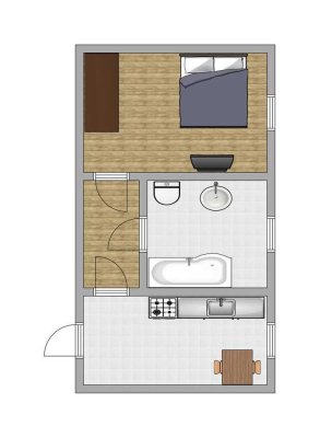 2 Zimmer Wohnung in Aachen-Haaren