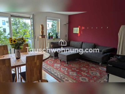 Tauschwohnung: 3 Zimmer mit 2 Balkonen im Rieselfeld