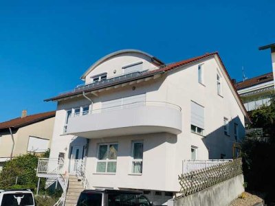 Modernes Einfamilienhaus mit ELW / Büro in Hanglage mit Ausblick