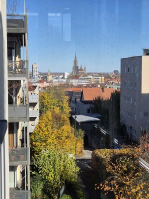 Lichtdurchflutete 3‑Zimmer Wohnung mit Münsterblick am Ulmer Kuhberg