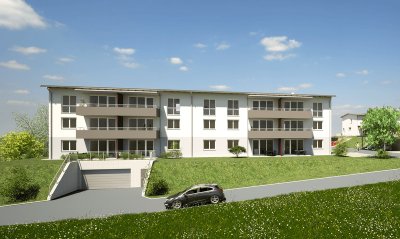 Neubau - 3 Zimmer Wohnung mit Tiefgaragenplatz
