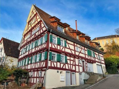 Charmante 4-Zimmer-Maisonettewohnung in liebevoll kernsaniertem Fachwerkhaus in Gomaringen (TÜ)