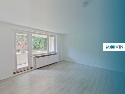 Wohlfühl-Zuhause: Helle 2-Zimmer-Wohnung mit Balkon und Badewanne