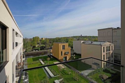 Komfortable 3-Zimmer Wohnung mit Atelierbereich: Blick auf Freundschaftsinsel und Nikolaikirche