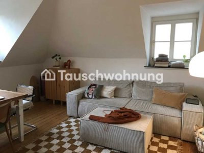 Tauschwohnung: Biete Altbauwohnung im Mauritzviertel suche Whg mit Garten