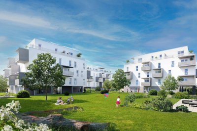 Lebenswert inmitten der Stadt: Familienwohnung mit Balkon im Graumann-Park