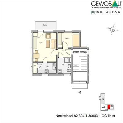 Ihre neue 2 Raumwohnung in Überruhr