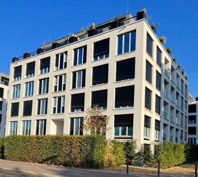 Stilvolle, neuwertige 3-Zimmer-Wohnung inkl. Außenstellplatz und Einbauküche zzgl. TG Stellplatz