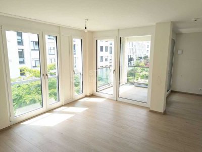 Moderne 3-Zimmer-Wohnung mit großzügigem Wohnbereich und Loggia