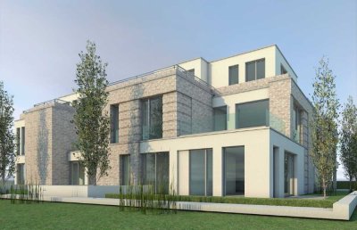 Exklusives Zentrales Penthouse mit 2 Terrassen,Aufzug,Miele-Küche,Designboden,Doppelstellplatz