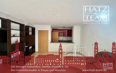 Charmante 3-Zimmer-Wohnung auf zwei Etagen inklusive kleiner Terrasse im Herzen von Untergriesbach!