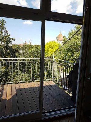 2,5 Zimmer AltbauWohnung über den Dächern von Augsburg