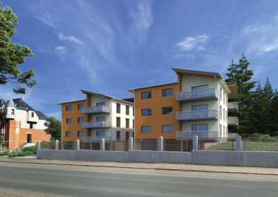 3-Raum-WE / Neubau - Erstbezug -  Kaminofen - gr. Terrasse, Pkw-Stellplatz