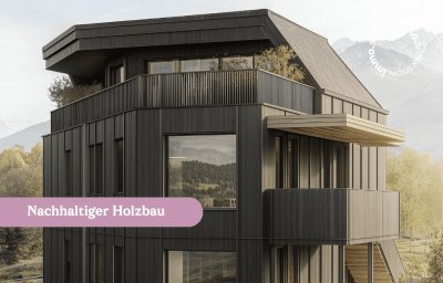 Exklusive 4-Zimmer-Dachterrassenwohnung 138,5 m² mit 44 m² Dachterrasse und 9 m² Balkon in Natters bei Innsbruck