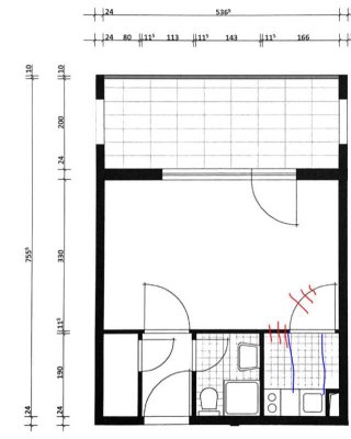 Stilvoll renovierte 1-ZI-Wohnung, vollmöbliert, zentral, Tiefgarage